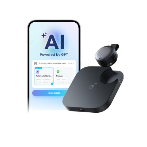 Компактний диктофон зі штучним інтелектом Anker Soundcore Work